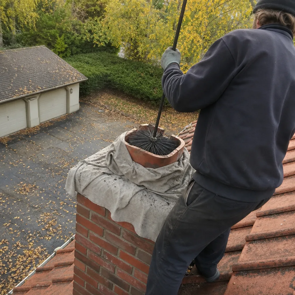 Chimney Cap & Crown Installation