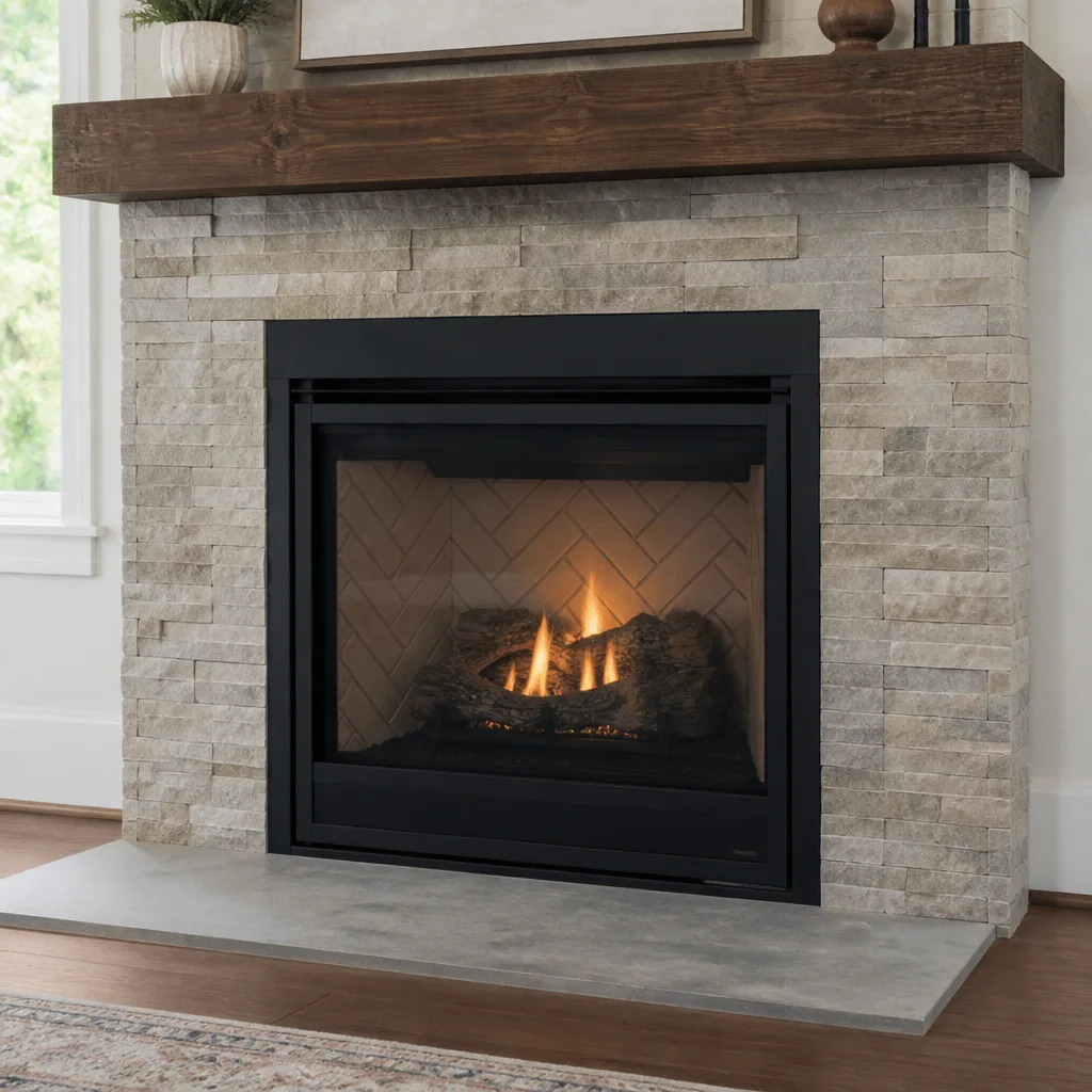 Gas fireplace service